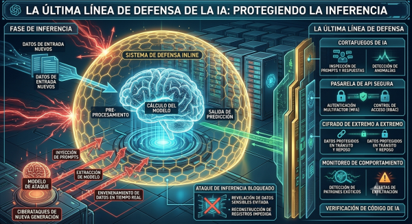 La última línea de defensa de la inteligencia artificial: cómo proteger la fase de inferencia frente a nuevos ciberataques